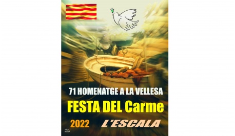 Festa de la Mare de Déu del Carme i 71è Homenatje a la vellesa: Arribada de la imatge de la Verge a la Platja i processó dels homenatjats d'aquesta ed