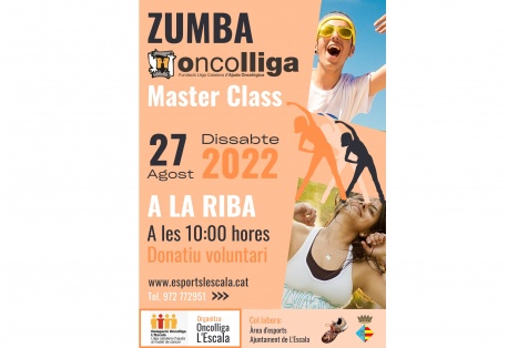 Zumba Master Class Oncolliga L'Escala.