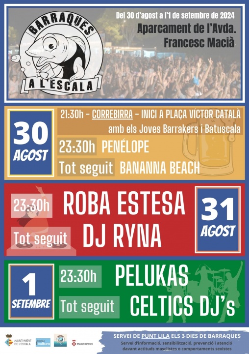 acte 5097cartell barraques lescala 2024