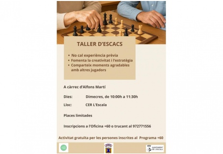 +60. Taller d'Escacs
