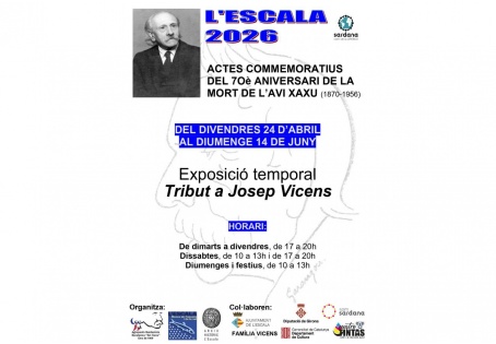 Actos Commemorativos del 70º aniversario de la muerte del Avi Xaxu. Exposición 