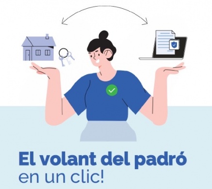 Descarrega't el volant del padr&oacute; en un click