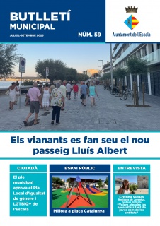 Butlletí Municipal Ajuntament de l'Escala Juliol-Setembre 2025