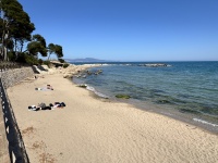 Aportació extraordinària de sorra a les platges d'Empúries