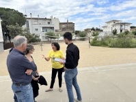 La millora i naturalització dels patis de l'escola Empúries, aquest estiu